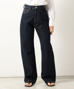 12.5oz ORGANIC DENIM ハイライズ ワイドデニム