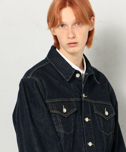 セール】 12.5OZ ORGANIC DENIM オーバーサイズデニムジャケット （G