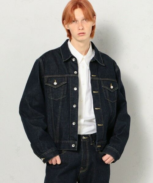 セール】 12.5OZ ORGANIC DENIM オーバーサイズデニムジャケット （G