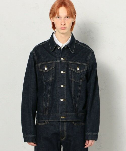 セール】 12.5OZ ORGANIC DENIM オーバーサイズデニムジャケット （G