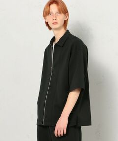 TRIACETATE DOUBLE KNIT ダンボールジップアッププルオーバー