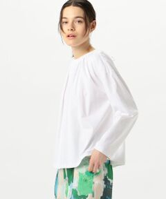 TOMORROWLAND / トゥモローランド カットソー | コットンジャージー バックリボンプルオーバー