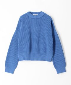 TOMORROWLAND / トゥモローランド ニット・セーター | コットンナイロンリリヤーン クルーネックプルオーバー