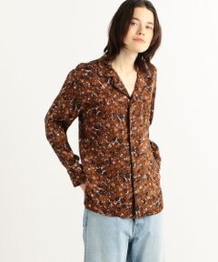 TOMORROWLAND / トゥモローランド その他アウター | レーヨンサッカーフラワープリント シャツジャケット