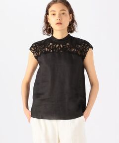 TOMORROWLAND / トゥモローランド シャツ・ブラウス | スワトーリネン スタンドネックブラウス