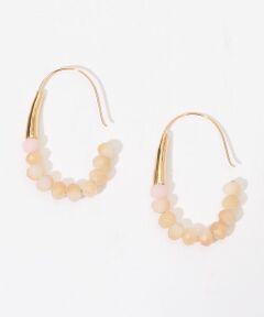 TOMORROWLAND / トゥモローランド ピアス・イヤリング | helena rohner ガラスビーズフープピアス