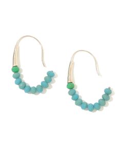 TOMORROWLAND / トゥモローランド ピアス・イヤリング | helena rohner ガラスビーズフープピアス