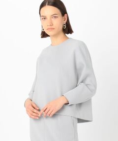 TOMORROWLAND / トゥモローランド カットソー | ソフトダンボール クルーネックプルオーバー