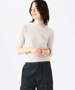 TOMORROWLAND / トゥモローランド ニット・セーター | プレーンリネン クルーネックプルオーバー