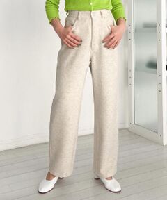 TOMORROWLAND / トゥモローランド その他パンツ | コットンリネン ストレートパンツ