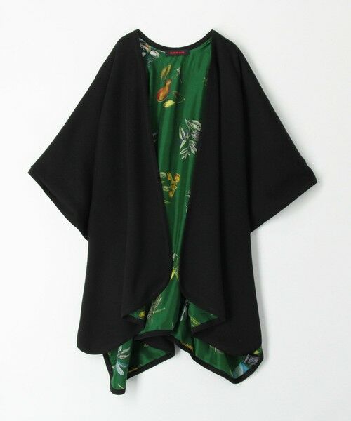 TOMORROWLAND / トゥモローランド ニット・セーター | リバーシブルポンチョ(56 カーキ系)