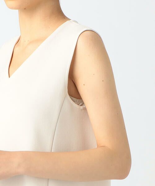 TOMORROWLAND / トゥモローランド ロング・マキシ丈ワンピース | ミラノリブ Vネックワンピース | 詳細7