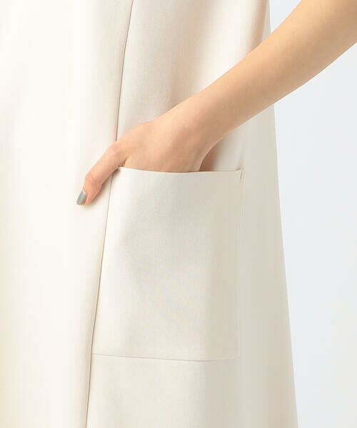 TOMORROWLAND / トゥモローランド ロング・マキシ丈ワンピース | ミラノリブ Vネックワンピース | 詳細8