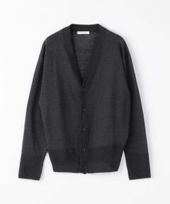 TOMORROWLAND / トゥモローランド カーディガン・ボレロ | プレーンリネン Vネックカーディガン