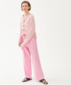 TOMORROWLAND / トゥモローランド カーディガン・ボレロ | プレーンリネン Vネックカーディガン