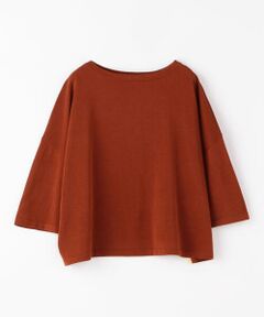 TOMORROWLAND / トゥモローランド ニット・セーター | クレープコットン ボートネックプルオーバー