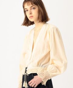 TOMORROWLAND / トゥモローランド シャツ・ブラウス | forte_forte コットン レースコンビブラウス