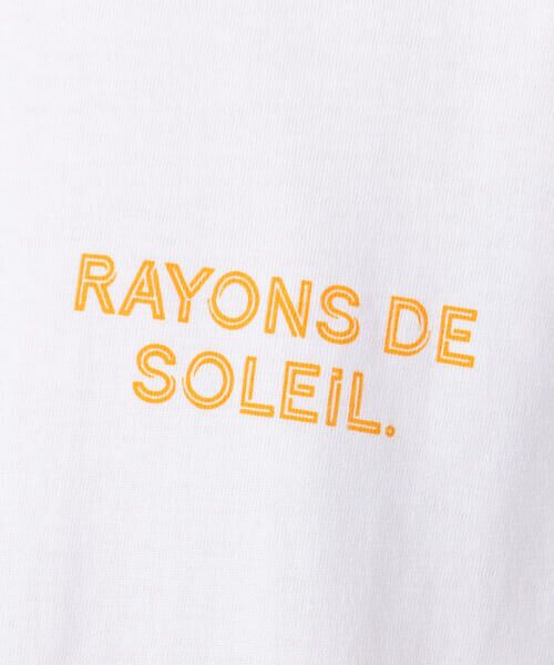 TOMORROWLAND / トゥモローランド Tシャツ | 【別注】Les Petits Basics×TOMORROWLAND RAYONS DE SOLEIL ハーフスリーブプルオーバー | 詳細5