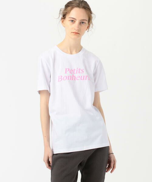 TOMORROWLAND / トゥモローランド Tシャツ | 【別注】 Les Petits Basics×TOMORROWLAND Petits Bonheurs ハーフスリーブプルオーバー | 詳細2