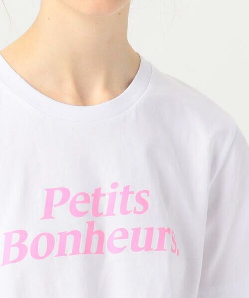 TOMORROWLAND / トゥモローランド Tシャツ | 【別注】 Les Petits Basics×TOMORROWLAND Petits Bonheurs ハーフスリーブプルオーバー | 詳細6