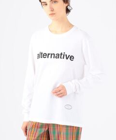 TANGTANG ALTERNATIVE プリントロングスリーブTシャツ