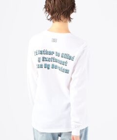 TANGTANG SLOGAN プリントロングスリーブTシャツ