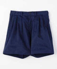 TOMORROWLAND / トゥモローランド ショート・ハーフ・半端丈パンツ | ブロークンツイル 3プリーツデザインショーツ