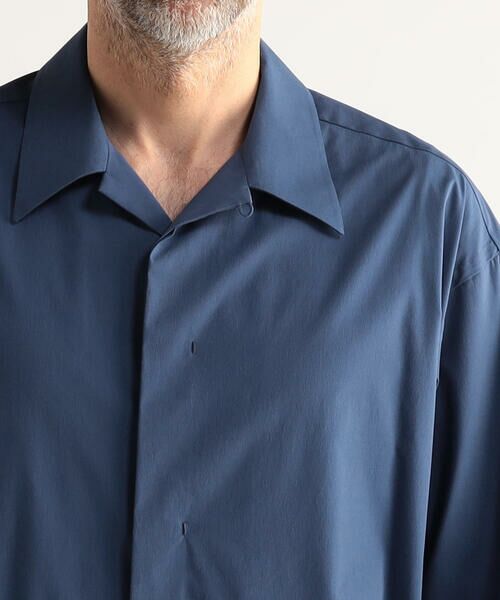 TOMORROWLAND / トゥモローランド シャツ・ブラウス | コットンポプリン オープンカラー半袖シャツ | 詳細8