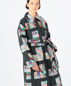 TOMORROWLAND / トゥモローランド ステンカラーコート | SEA NEW YORK Tilia パッチワークコート