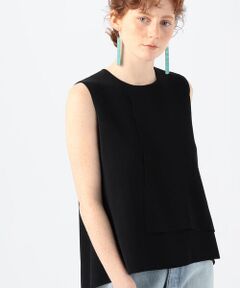 TOMORROWLAND / トゥモローランド ニット・セーター | マットキュプラ ノースリーブプルオーバー