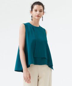 TOMORROWLAND / トゥモローランド ニット・セーター | マットキュプラ ノースリーブプルオーバー