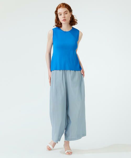 TOMORROWLAND / トゥモローランド ニット・セーター | コットンストレッチリブ バックリボンプルオーバー | 詳細2