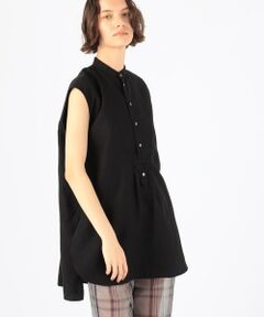 TOMORROWLAND / トゥモローランド シャツ・ブラウス | ニドムクロス ノースリーブシャツ