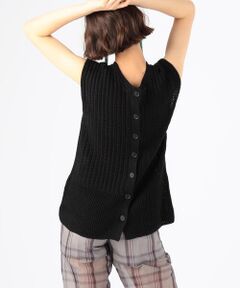 TOMORROWLAND / トゥモローランド ニット・セーター | トランスファーステッチ 2-wayベスト