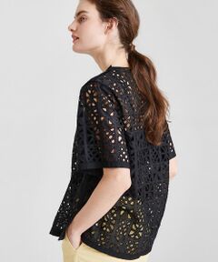 TOMORROWLAND / トゥモローランド シャツ・ブラウス | トライアングルボーラー クルーネックブラウス