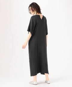 TOMORROWLAND / トゥモローランド ロング・マキシ丈ワンピース | ウォッシャブルレーヨン ワイドスリーブワンピース