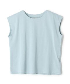 TOMORROWLAND / トゥモローランド Tシャツ | v::room コットンジャージー フレンチスリーブプルオーバー