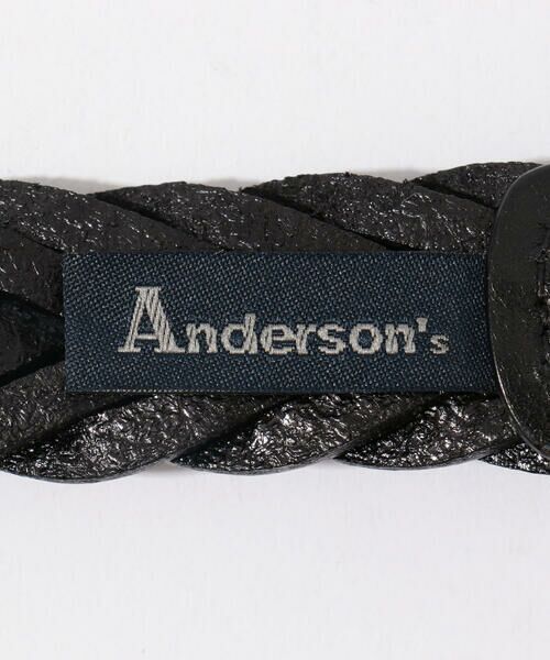 Anderson's レザーメッシュベルト （ベルト・サスペンダー