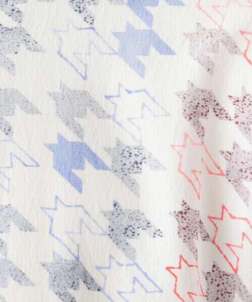 TOMORROWLAND / トゥモローランド シャツ・ブラウス | マルチハウンドトゥースプリント バンドカラーシャツ | 詳細5