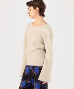 TOMORROWLAND / トゥモローランド ニット・セーター | ブルーフォックス バックカシュクールプルオーバー