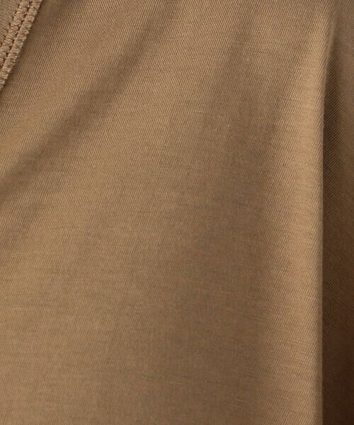 ハイツストコットンジャージー Vネックチュニックプルオーバー （Tシャツ）｜TOMORROWLAND / トゥモローランド ファッション通販
