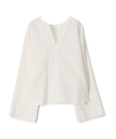 TOMORROWLAND / トゥモローランド シャツ・ブラウス | リップルリネンコットン ドルマンスリーブブラウス