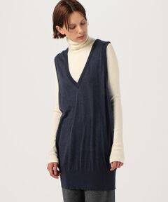 TOMORROWLAND / トゥモローランド ニット・セーター | コットンカシミヤシルク Vネックベスト