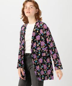 TOMORROWLAND / トゥモローランド その他アウター | レーヨンプリント ショールカラージャケット