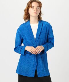 TOMORROWLAND / トゥモローランド その他アウター | レーヨンプリント ショールカラージャケット