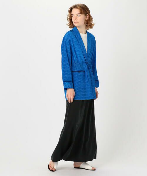 TOMORROWLAND / トゥモローランド その他アウター | レーヨンプリント ショールカラージャケット | 詳細1