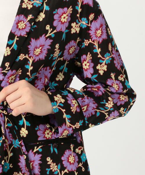 TOMORROWLAND / トゥモローランド その他アウター | レーヨンプリント ショールカラージャケット | 詳細10