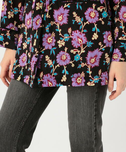 TOMORROWLAND / トゥモローランド その他アウター | レーヨンプリント ショールカラージャケット | 詳細12