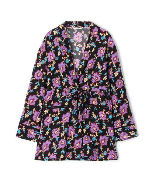 TOMORROWLAND / トゥモローランド その他アウター | レーヨンプリント ショールカラージャケット | 詳細14