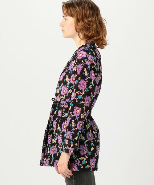 TOMORROWLAND / トゥモローランド その他アウター | レーヨンプリント ショールカラージャケット | 詳細4